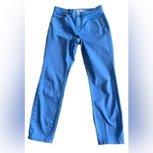VINEYARD VINES Sky Blue High Rise Skinny Cropped Denim Jeans Size 25 28x24